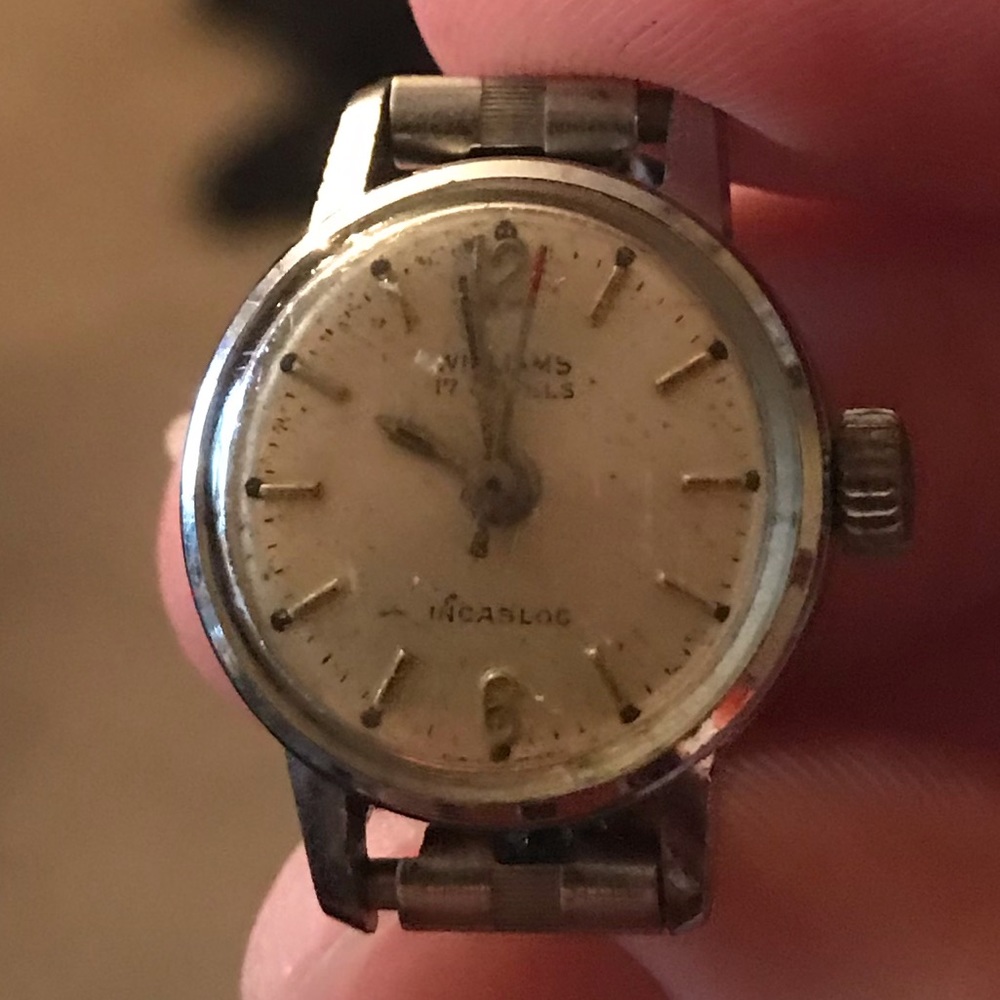 VINTAGE Williams 17 Jewels Automatic Watch - Works